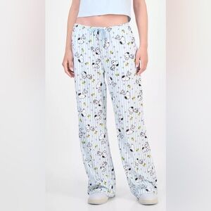 Snoopy Print Pajama Pants